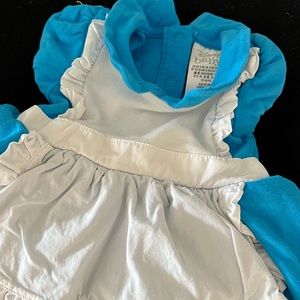 Disney Blue and White Kids Costume